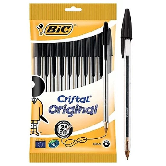 BIC black pencil x 10