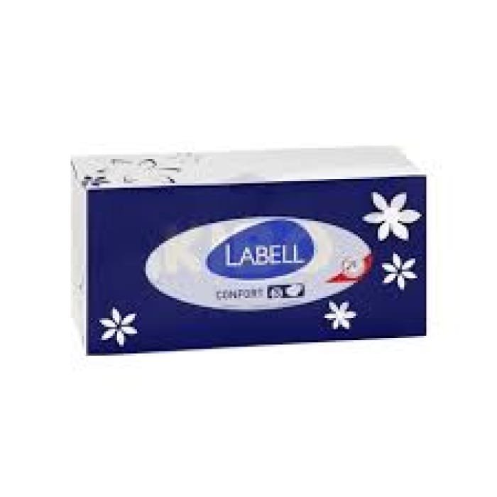 Tissue box LABELL 3 ply x110