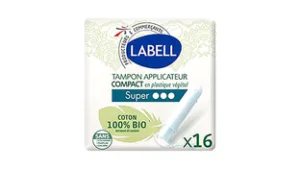 Maxi Organic Tampon with applicator x16 LABELL