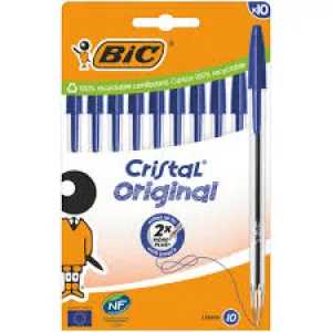 Bic blue pencil x 10