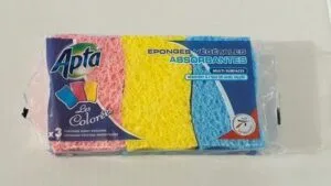 Biodegradable Absorbent vegetable sponges APTA x3