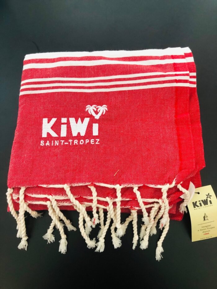 KIWI Saint Tropez Fouta simple Red