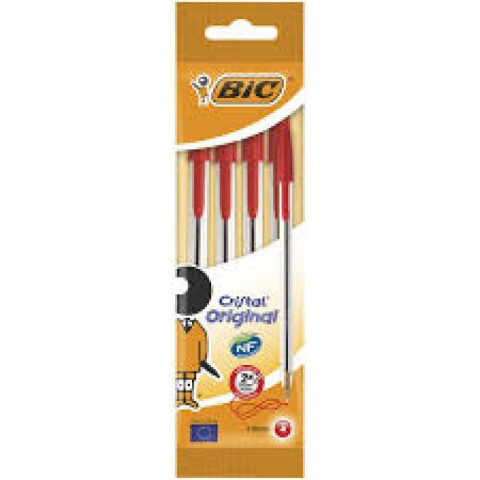 BIC Red Pencil x 4