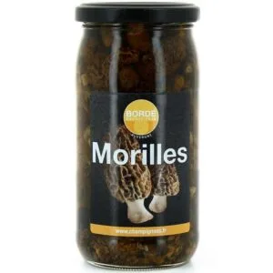 BORDE Morilles Bocal / Morilles mushrooms