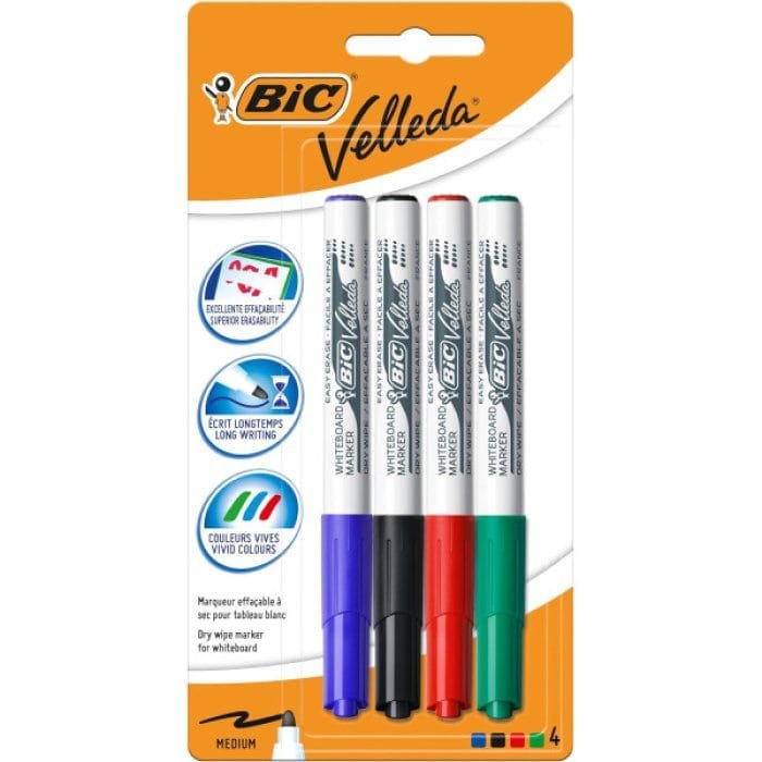 4  Removable medium flets Velleda BIC