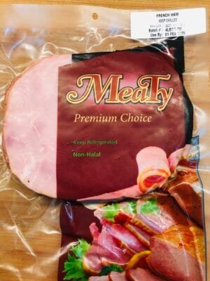 French ham +/- 500g