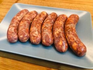 Frozen Chorizo sausage +/- 1kg +/- 10 pcs (non Halal)