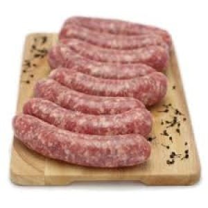 Frozen Toulouse sausage +/- 1kg +/- 10pcs(non halal)